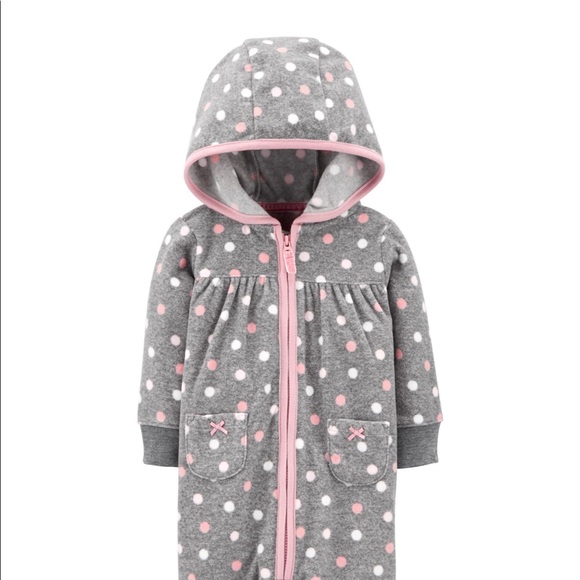 Carter's 24 month fleece jumpsuit - Picture 1 of 3